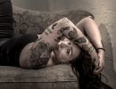 sydney on couch